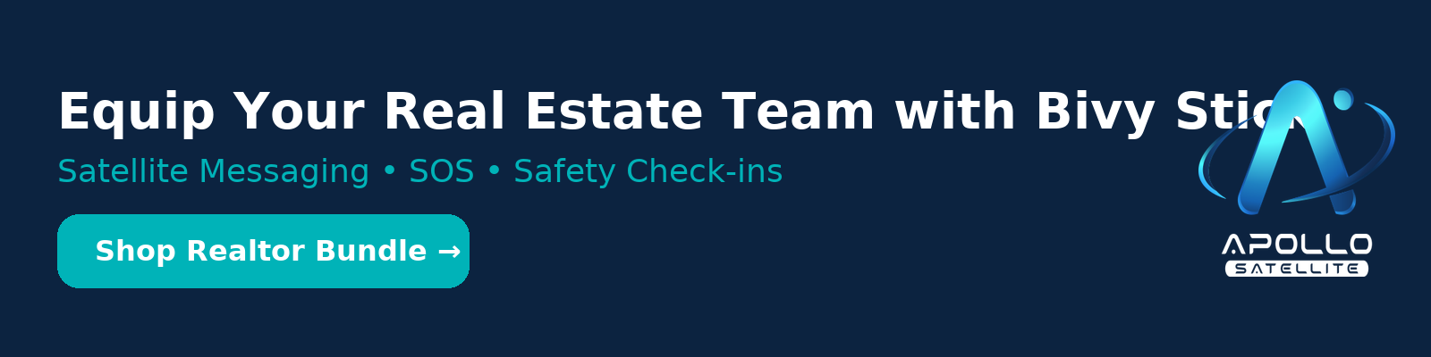 Realtor Safety: Why a Backup Communicator Is Essential (And Why Bivy Stick Is Your Best Option)